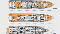 Heesen Motor yacht BLIND DATE Layout